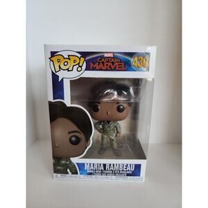 Funko Pop! Marvel: Captain Marvel - Maria Rambeau #430 New U87